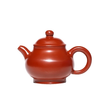 Ceainic din lut mov Yixing, stil Da Hong Pao, 220 ml, pictat manual, cadou practic