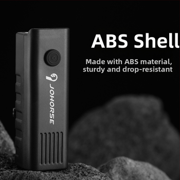 Vonkajšie nočné cyklistické ABS vodotesné USB-C nabíjateľné predné bicyklové svetlo