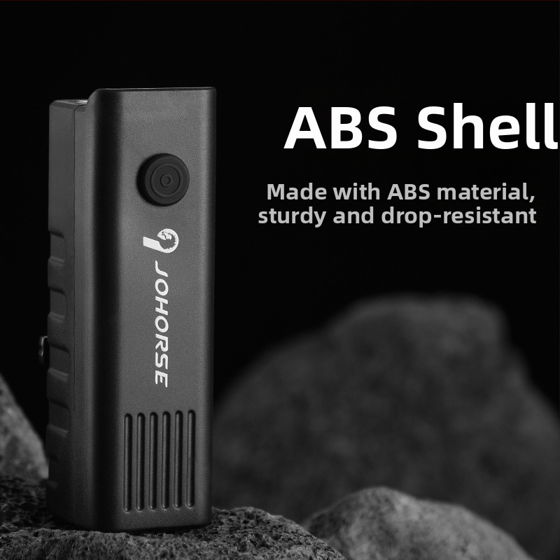 Vonkajšie nočné cyklistické ABS vodotesné USB-C nabíjateľné predné bicyklové svetlo