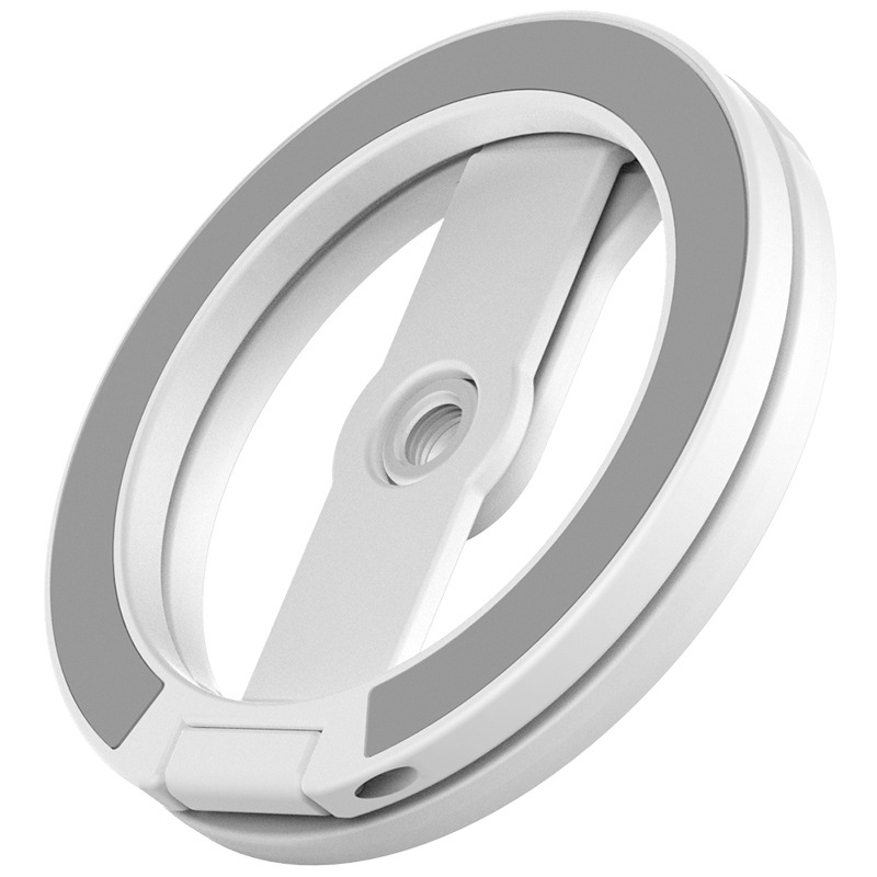 Διπλό μαγνητικό στηρίγμα τηλεφώνου με MagSafe, μεταλλική πτυσσόμενη επιτραπέζια βάση για εξοπλισμό φωτογραφίας με οπή βίδας 1/4 ίντσας