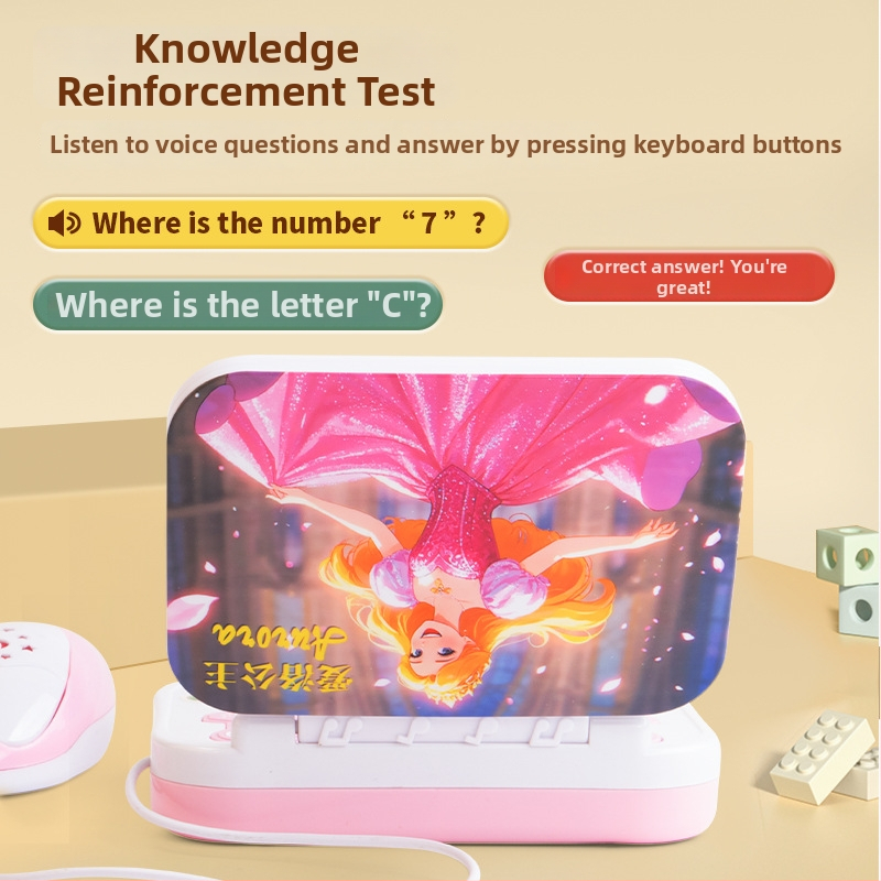 Calculator educațional inteligent pentru copii, învățare fonetică chinezo-engleză, mașină de povești educaționale