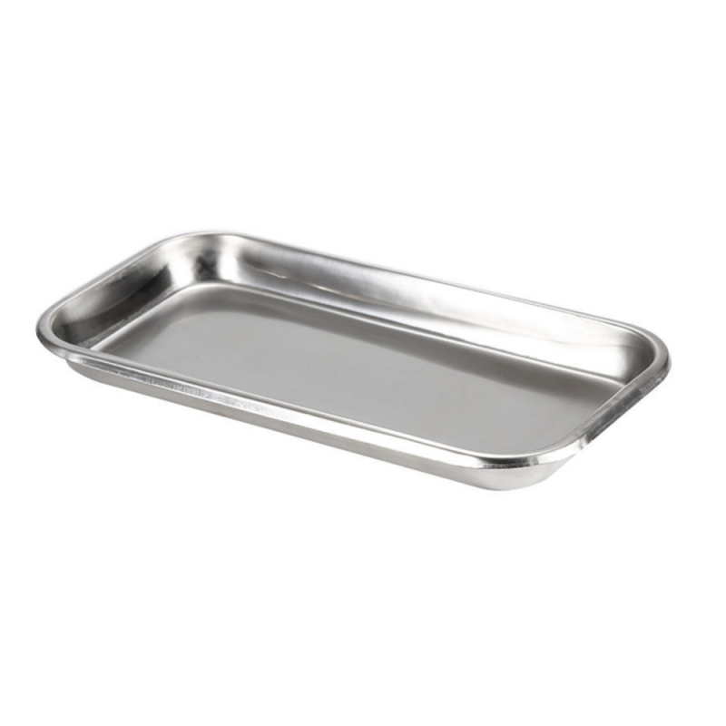 Tavă din oțel inoxidabil 304, tavă pentru instrumente cu formă renală, tavă de sterilizare, stil modern minimalist