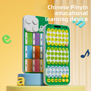 Okos zseb Pinyin tanulóeszköz óvodásoknak, Pinyin tanuló készülék, Pinyin fonika-edzés játék