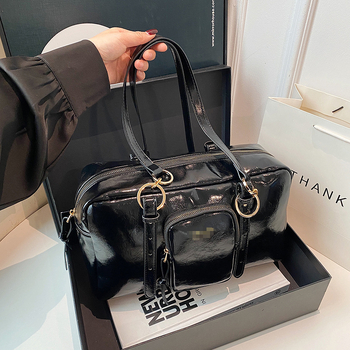 Geantă de damă nouă 2025 – capacitate mare, design premium boutique, geantă de umăr/crossbody, în formă de pernă