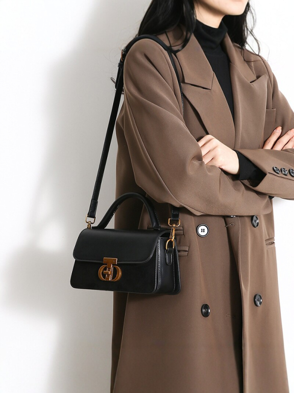 Geantă de mână mică pentru femei, pătrată, crossbody, stil retro, versatilă, 2026
