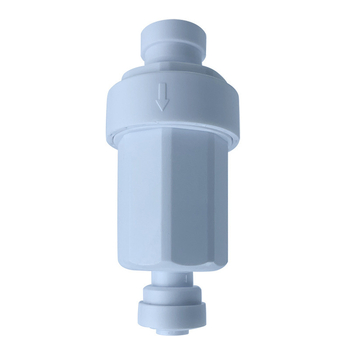 Filtru micro cu conexiune rapidă 2–3 minute pentru purificator de apă — prefiltru cu plasă din oțel inoxidabil pentru sediment și particule