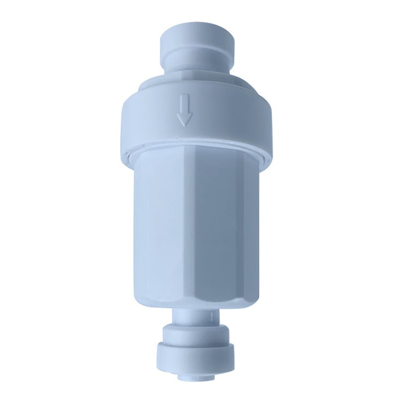 Filtru micro cu conexiune rapidă 2–3 minute pentru purificator de apă — prefiltru cu plasă din oțel inoxidabil pentru sediment și particule