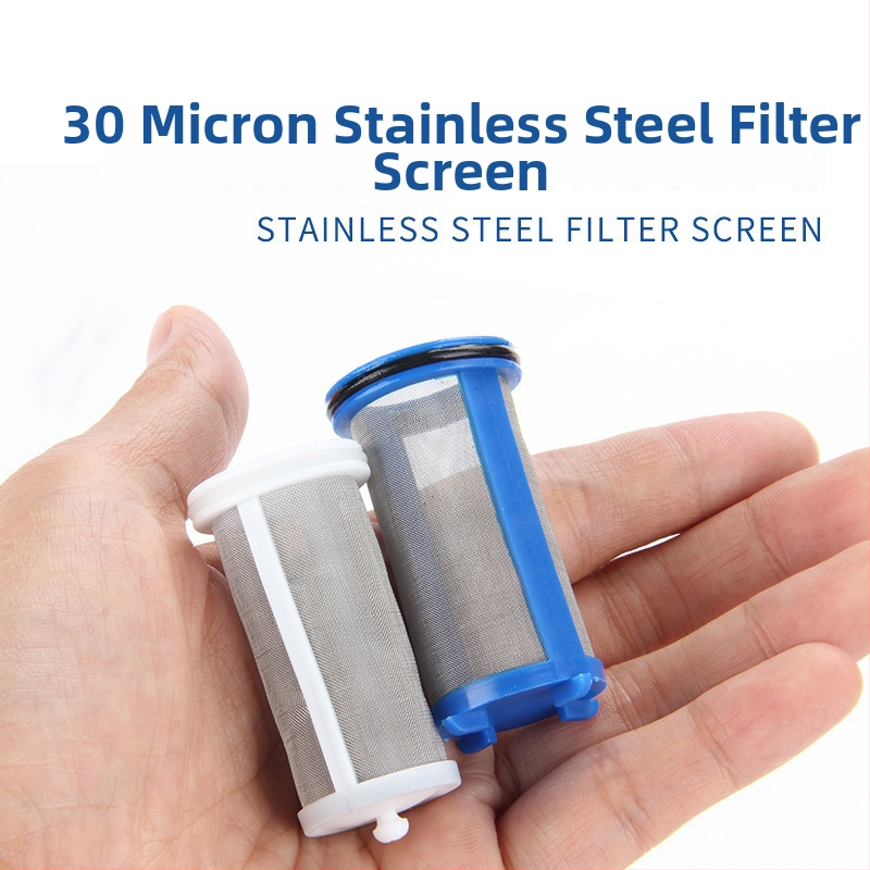 Filtru micro cu conexiune rapidă 2–3 minute pentru purificator de apă — prefiltru cu plasă din oțel inoxidabil pentru sediment și particule