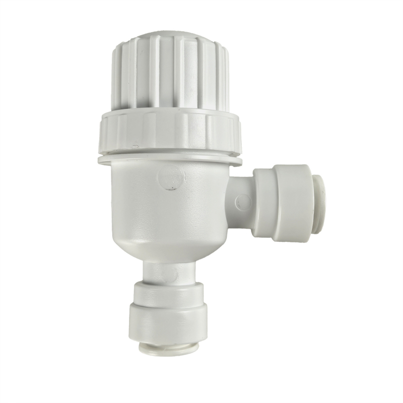 Filtru micro cu conexiune rapidă 2–3 minute pentru purificator de apă — prefiltru cu plasă din oțel inoxidabil pentru sediment și particule