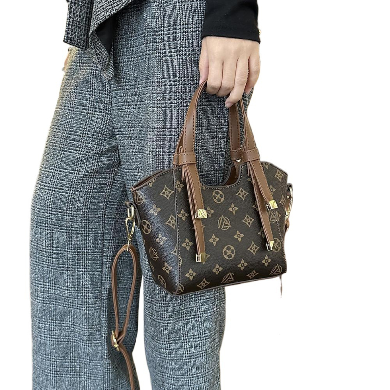 Geantă mică cu detaliu floral de mătase, geantă pentru mamă pentru uz zilnic, tote cu curea de umăr sau crossbody, formă aripă, căptușeală PVC, buzunar intern