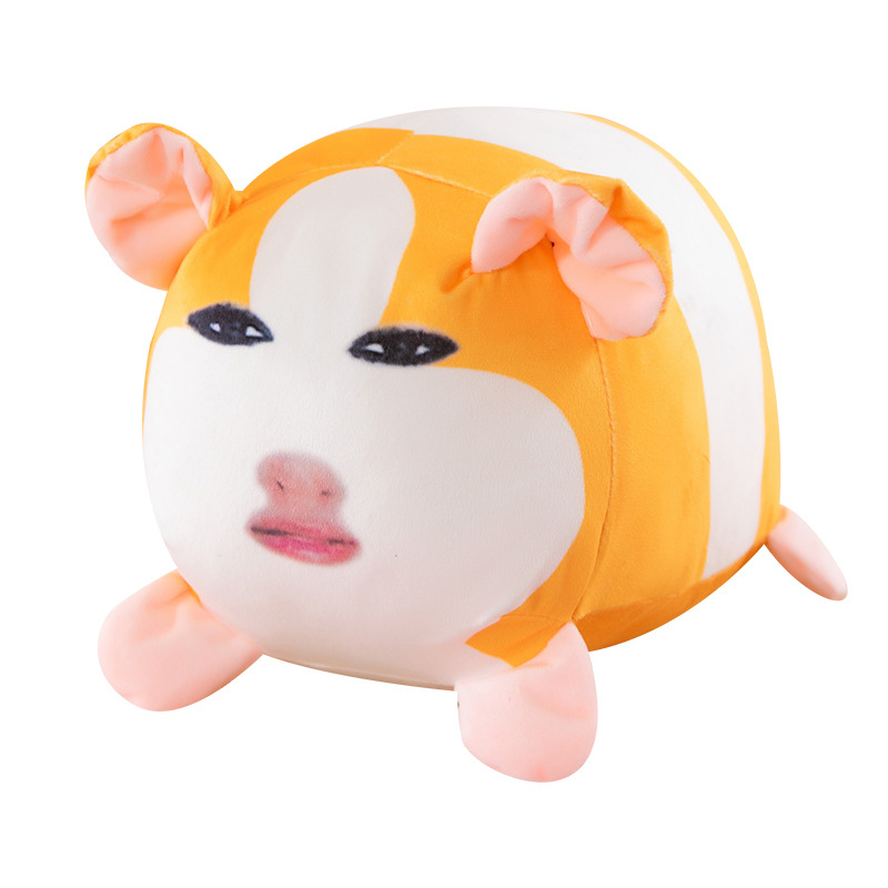 Jucărie din pluș: purcel-fată zeiță coborâtă – Emoticon, hamster pluș, pernă din pluș
