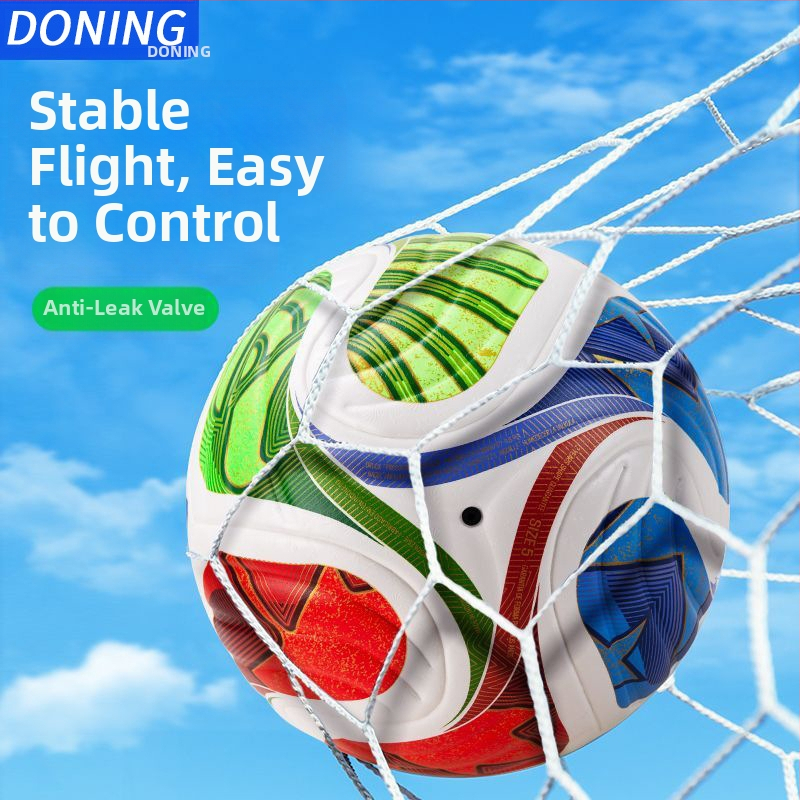 Dong Yi PU bezšvíková termolepená futbalová lopta, veľkosť 5, na tréning