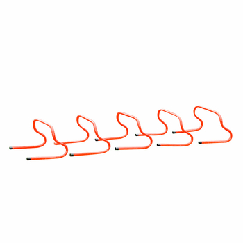 Set de antrenament pentru fotbal cu obstacole arcuite de 23 cm și scară de agilitate de 9 inci