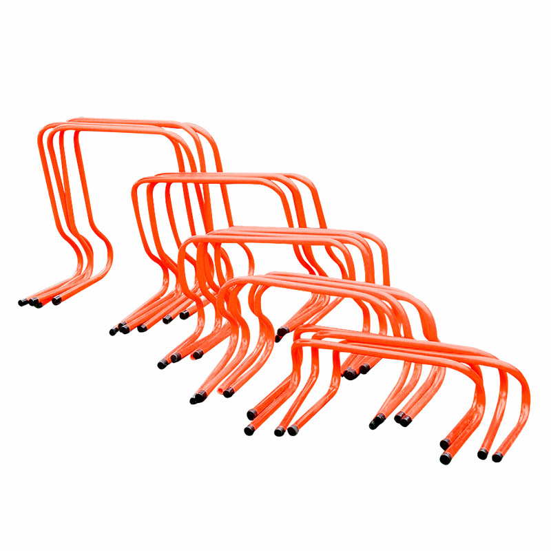 Set de antrenament pentru fotbal cu obstacole arcuite de 23 cm și scară de agilitate de 9 inci
