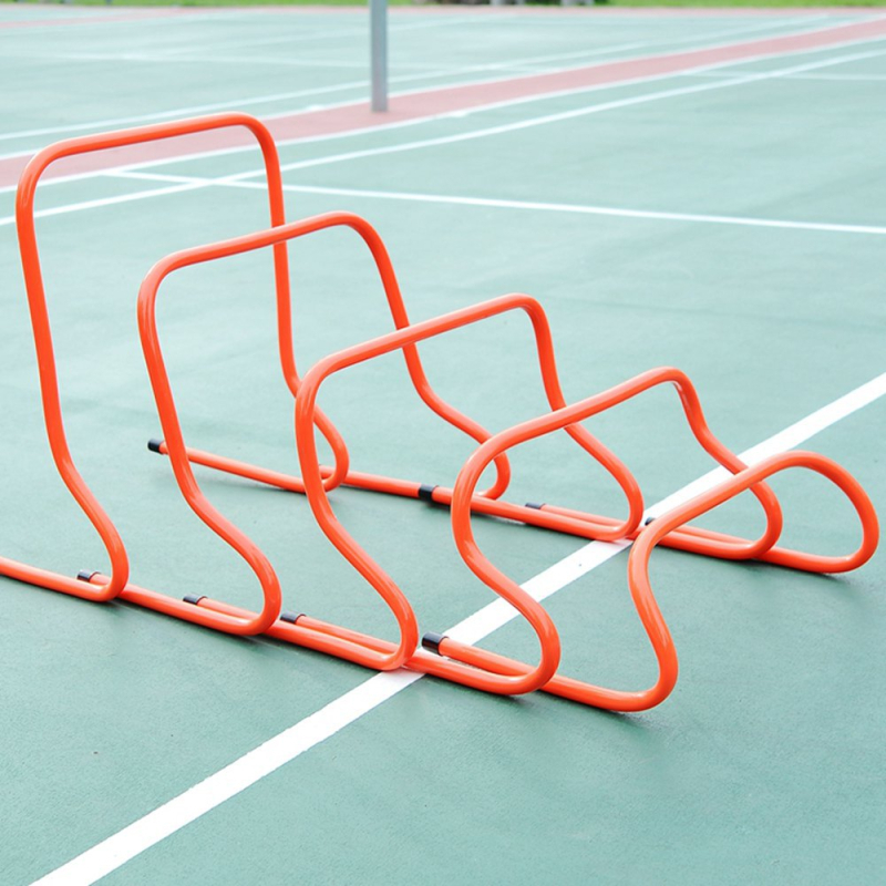 Set de antrenament pentru fotbal cu obstacole arcuite de 23 cm și scară de agilitate de 9 inci