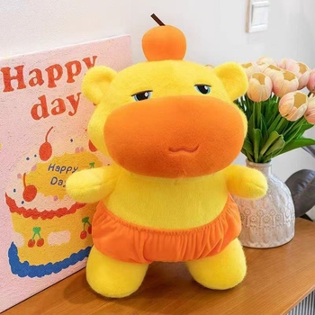 Păpușă pluș capybara drăguță pentru copii, model nou, pernă decor pentru pat