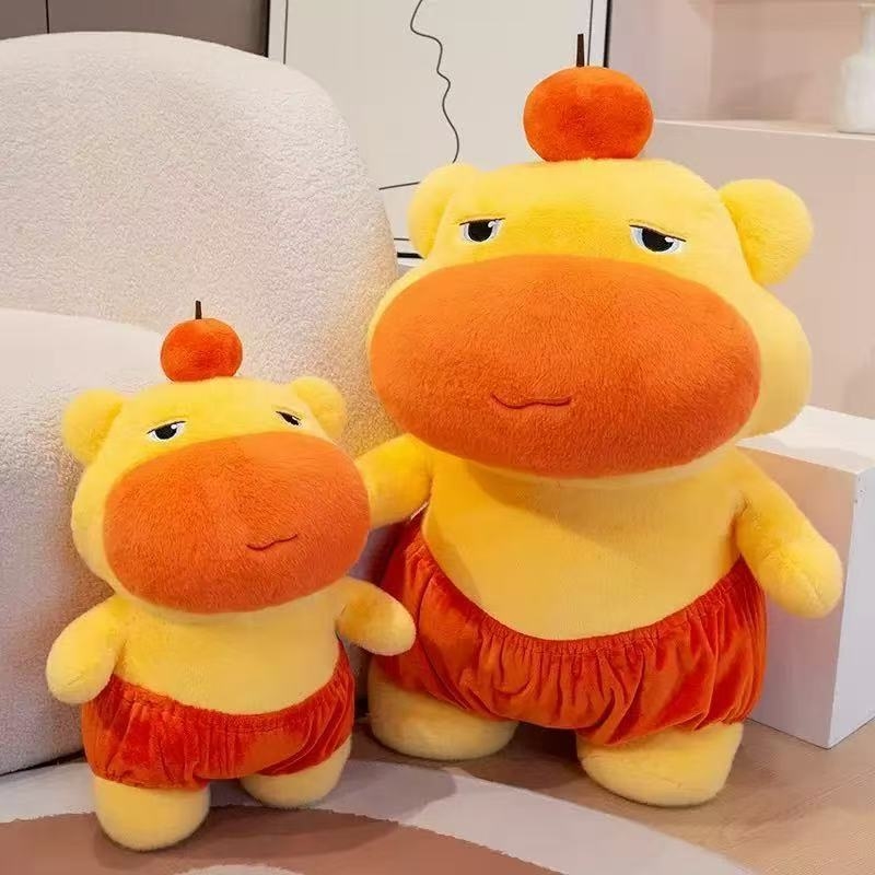 Păpușă pluș capybara drăguță pentru copii, model nou, pernă decor pentru pat