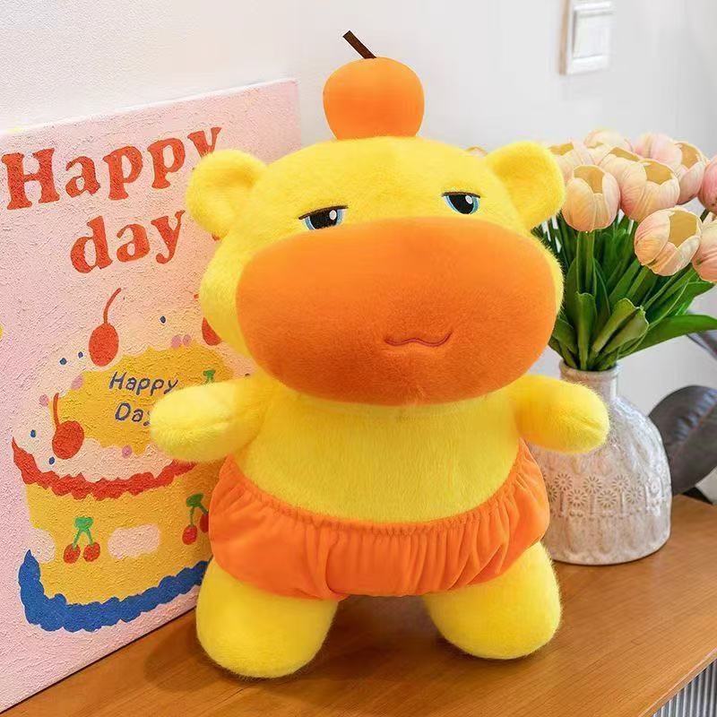 Păpușă pluș capybara drăguță pentru copii, model nou, pernă decor pentru pat