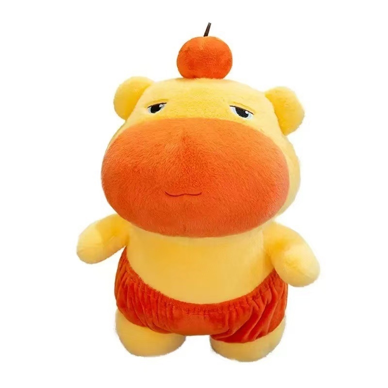 Păpușă pluș capybara drăguță pentru copii, model nou, pernă decor pentru pat