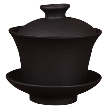 Set Kung Fu pentru ceai – Bol mare acoperit din lut purpuriu, ceramică, pentru infuzarea ceaiului