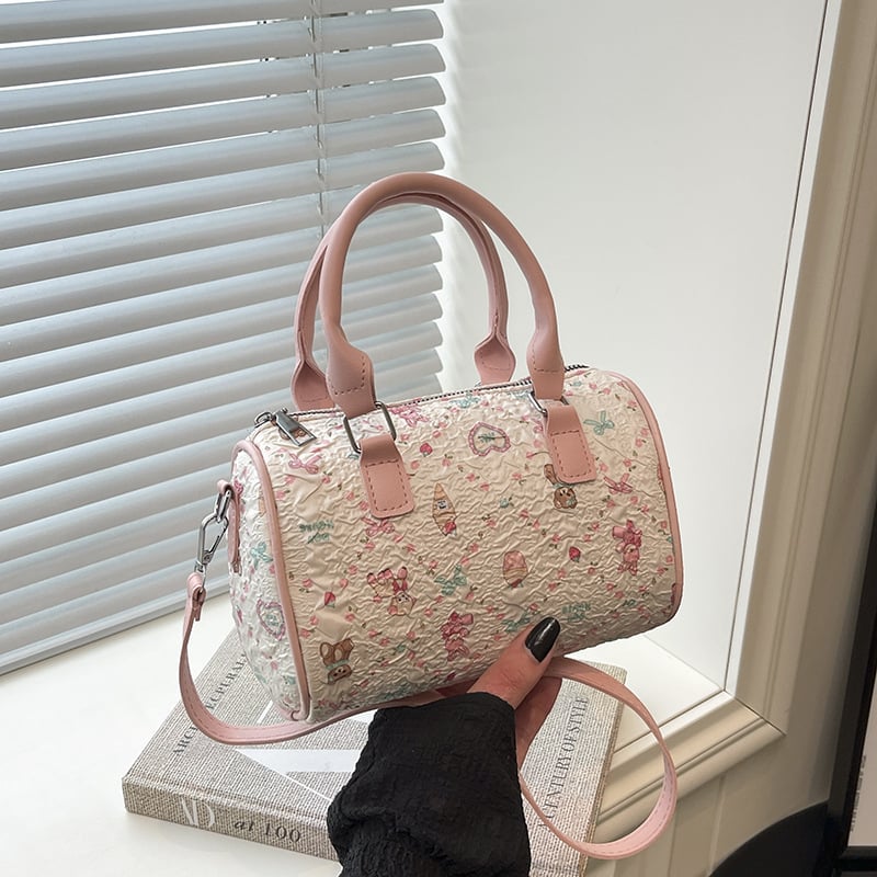 Geantă de damă în stil pernă, model nou 2025, drăguță pentru utilizare zilnică, geantă crossbody în stil Boston