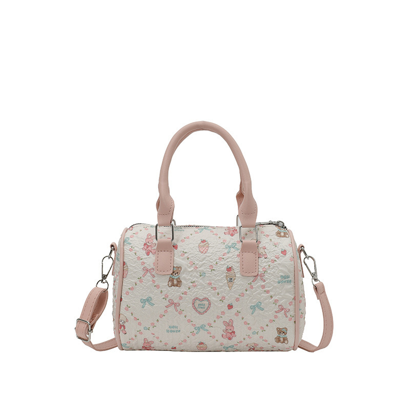 Geantă de damă în stil pernă, model nou 2025, drăguță pentru utilizare zilnică, geantă crossbody în stil Boston