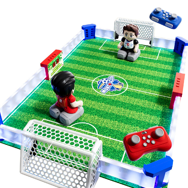 Joc de fotbal pe masă pentru copii, pentru doi jucători — joc interactiv părinte-copil și puzzle