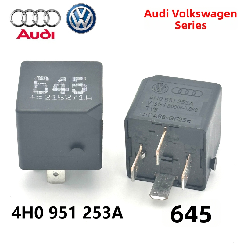 Releu compatibil cu modelele Audi și Volkswagen 646, 645, 525, 655, 433, 53, 449, 30