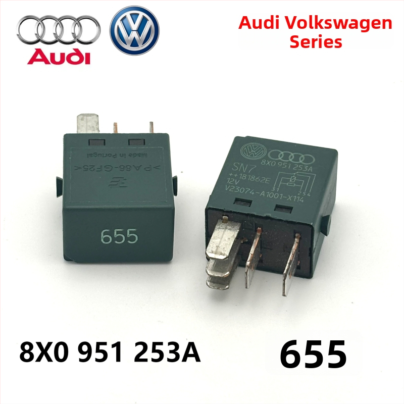 Releu compatibil cu modelele Audi și Volkswagen 646, 645, 525, 655, 433, 53, 449, 30