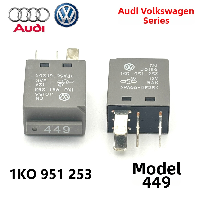 Releu compatibil cu modelele Audi și Volkswagen 646, 645, 525, 655, 433, 53, 449, 30