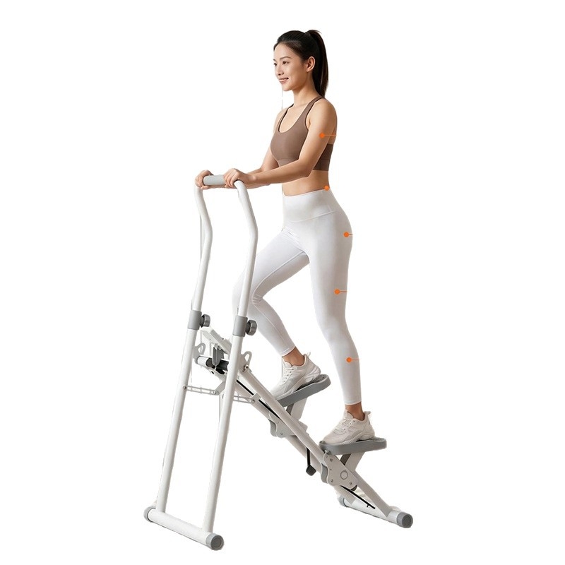 Binluo PLJ02 Urcător hidraulic de scări pliabil pentru uz casnic – stepper interior compact cu contor de calorii