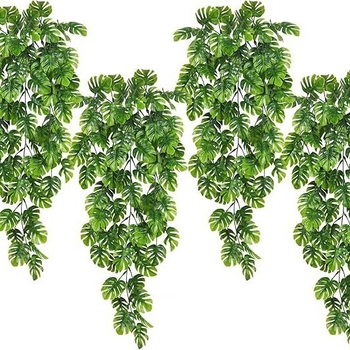 Plantă verde artificială pentru perete, decor interior și recuzită pentru fotografie