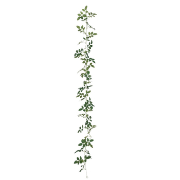 Viță artificială verde cu frunze de trandafir – buchet decorativ pentru casă, centru de masă