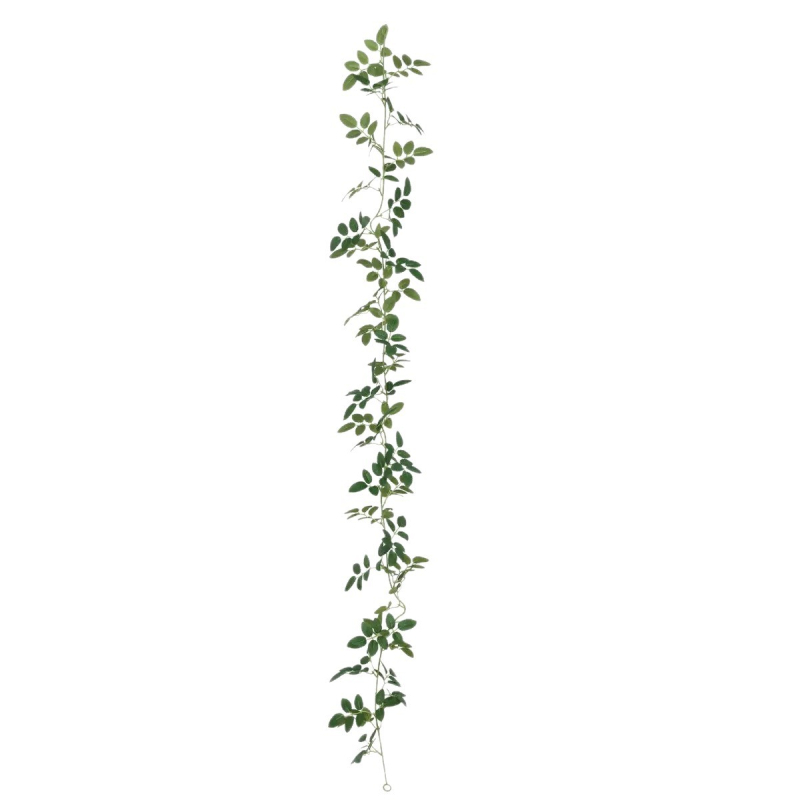 Viță artificială verde cu frunze de trandafir – buchet decorativ pentru casă, centru de masă