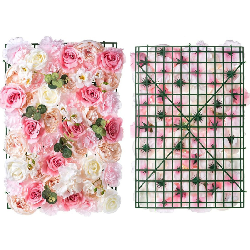 Fundal de perete cu flori albe din mătase – buchet artificial de trandafiri, decorațiuni pentru nuntă, recuzită pentru fotografie, decor pentru casă sau evenimente, înălțime reglabilă 30–100 cm