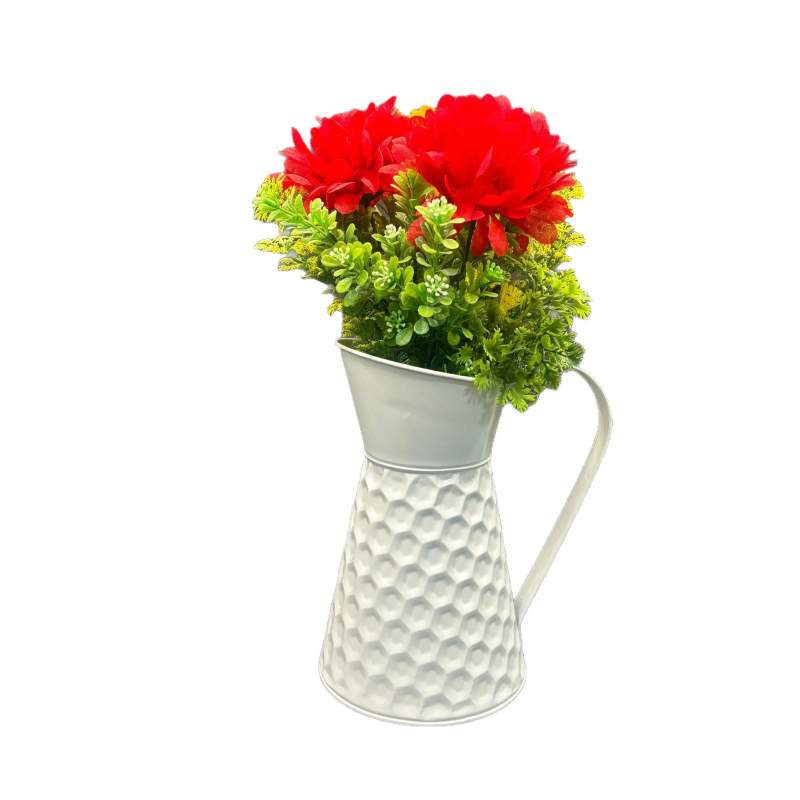 Orhidee artificială în stil european pentru birou – bonsai decorativ cu flori 3D în stil pastoral