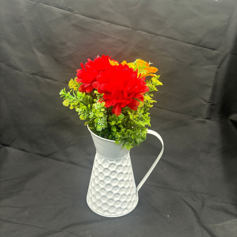 Orhidee artificială în stil european pentru birou – bonsai decorativ cu flori 3D în stil pastoral