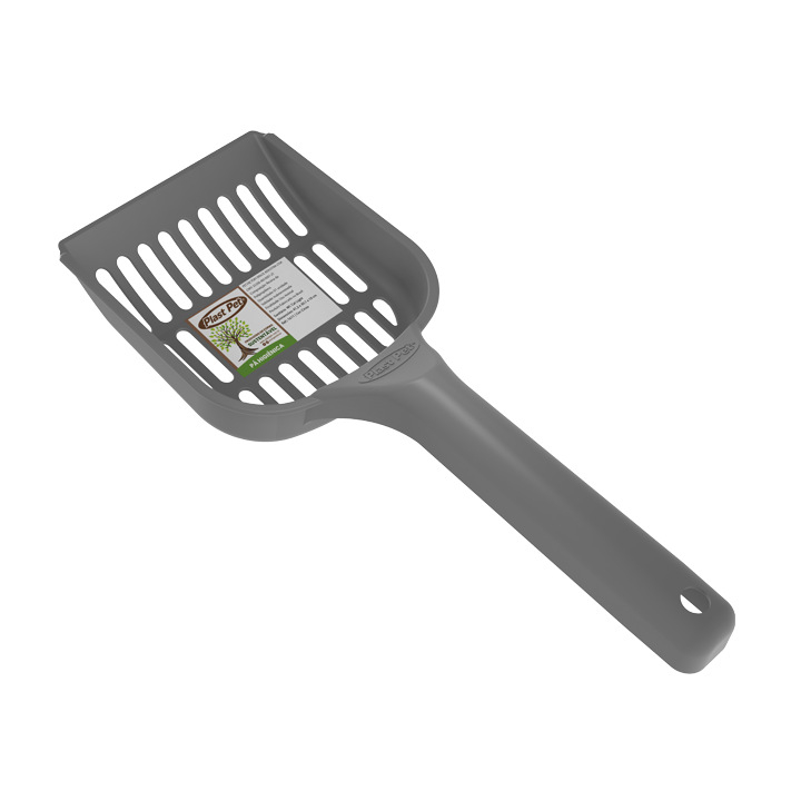 Lopată pentru nisip de pisică, plastic durabil, ușor de curățat