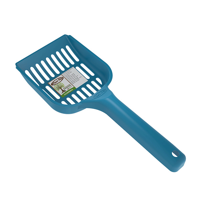 Lopată pentru nisip de pisică, plastic durabil, ușor de curățat