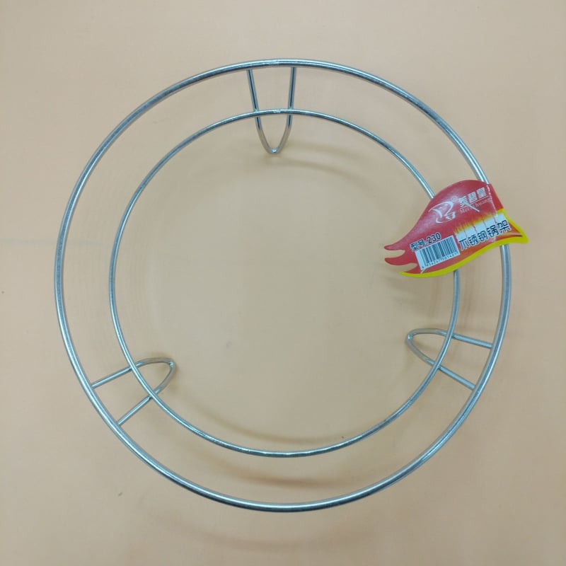 Raft pentru oale din oțel inoxidabil pentru bucătărie, cu pernă izolatoare termică pentru blat