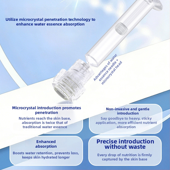 Chip de cap nano-microcristal pentru apă-lumină, tratament cosmetic microcristalin nedureros, uz casnic