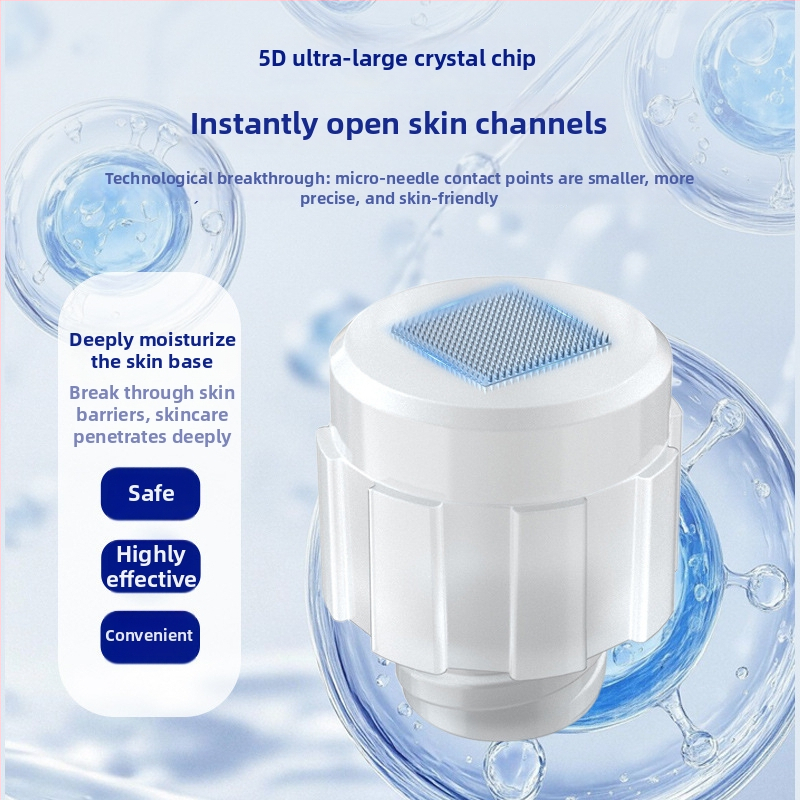 Chip de cap nano-microcristal pentru apă-lumină, tratament cosmetic microcristalin nedureros, uz casnic