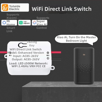 Intrerupător inteligent cu Bluetooth Mesh, comandă vocală Wi‑Fi și temporizator