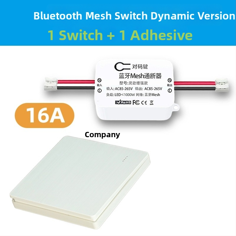 Intrerupător inteligent cu Bluetooth Mesh, comandă vocală Wi‑Fi și temporizator