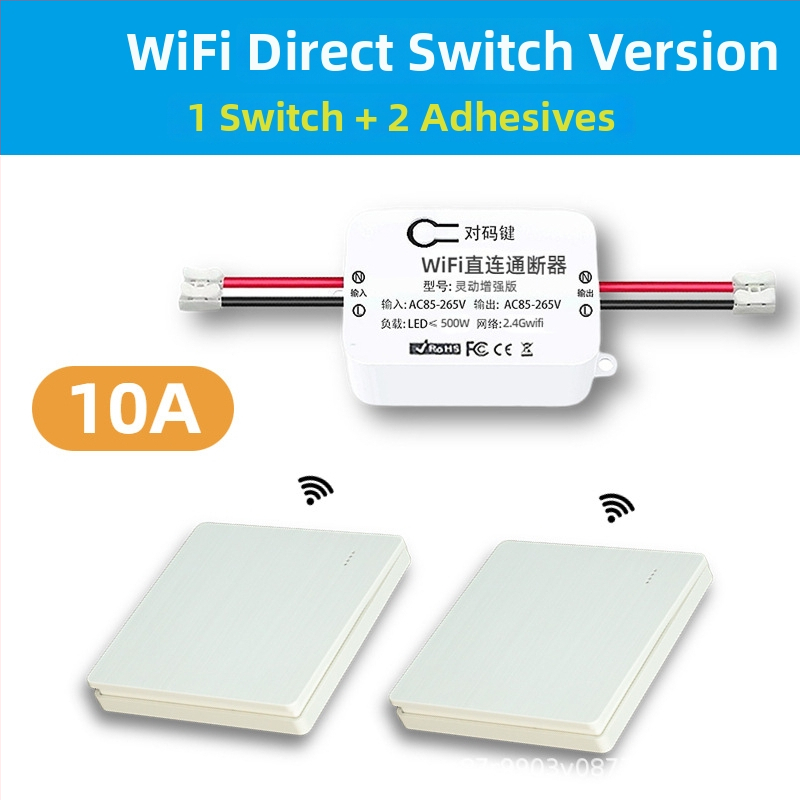 Intrerupător inteligent cu Bluetooth Mesh, comandă vocală Wi‑Fi și temporizator