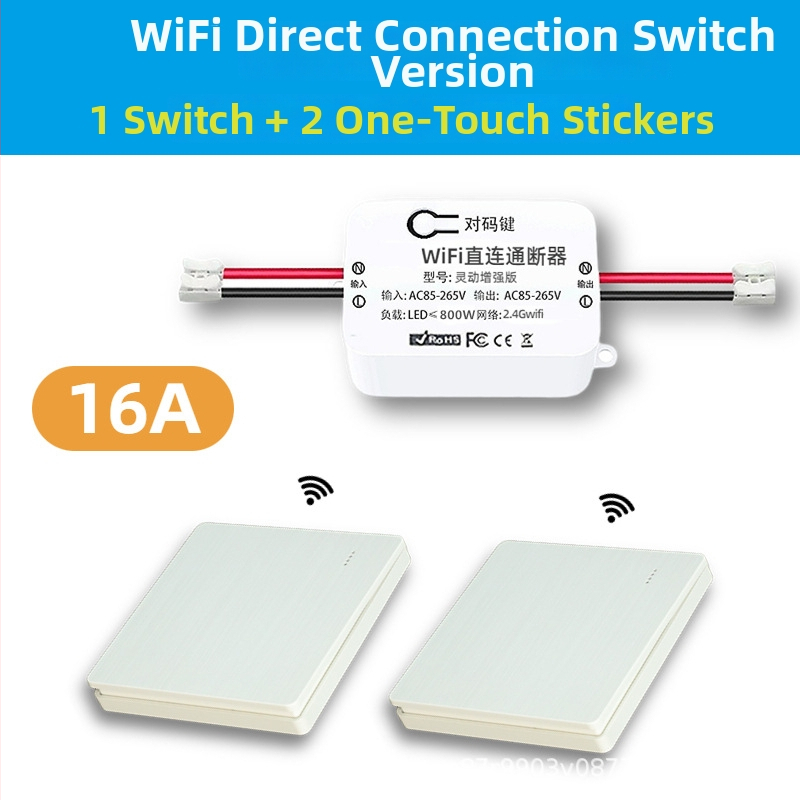 Intrerupător inteligent cu Bluetooth Mesh, comandă vocală Wi‑Fi și temporizator