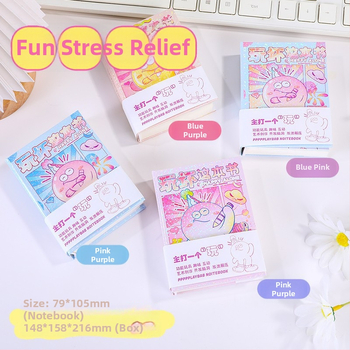 Carte creativă pentru relaxare prin puzzle-uri și caiet de notițe