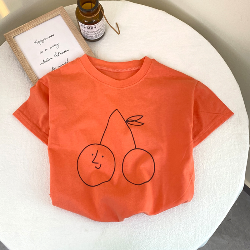 Tricou copii din bumbac, maneci scurte, unisex – vară 2023