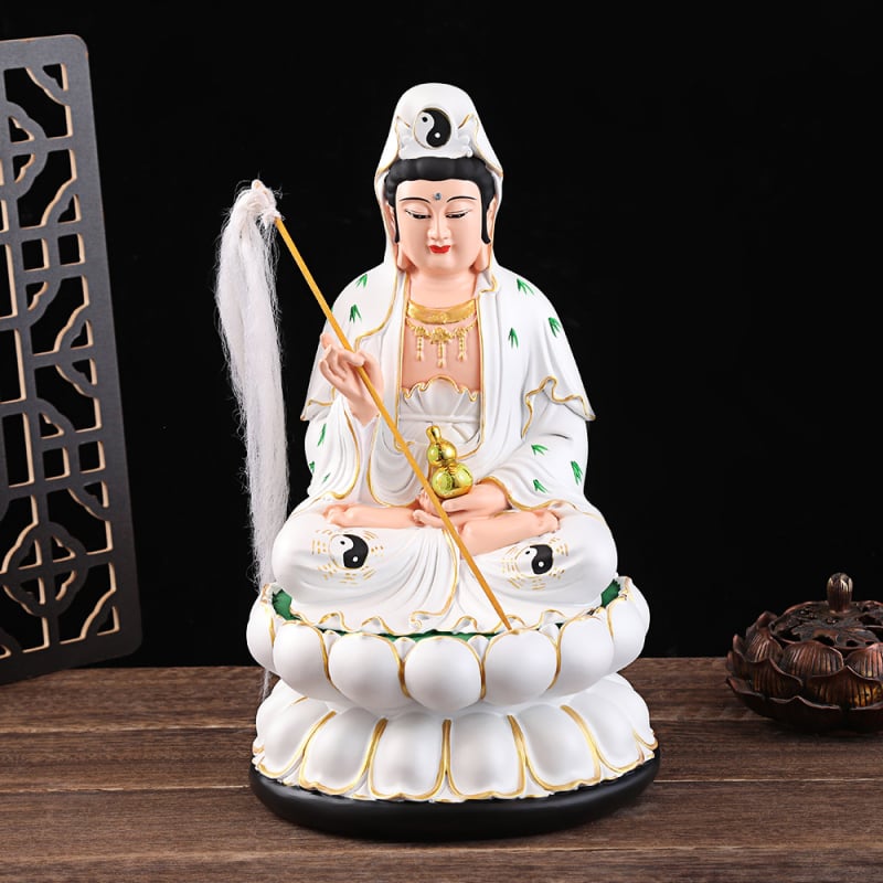 Statue Cihang Daoist pentru templu de casă, figură din rășină în mai multe dimensiuni
