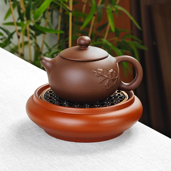 Ceainic din lut purpuriu Yixing Chaohu-Chaozhou, semi-manual, stil Xishi, capacitate mică, ceramic pentru ceai.
